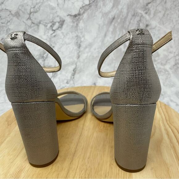 Sam Edelman Yaro Sandals Heels 8.5 New - Picture 4 of 12